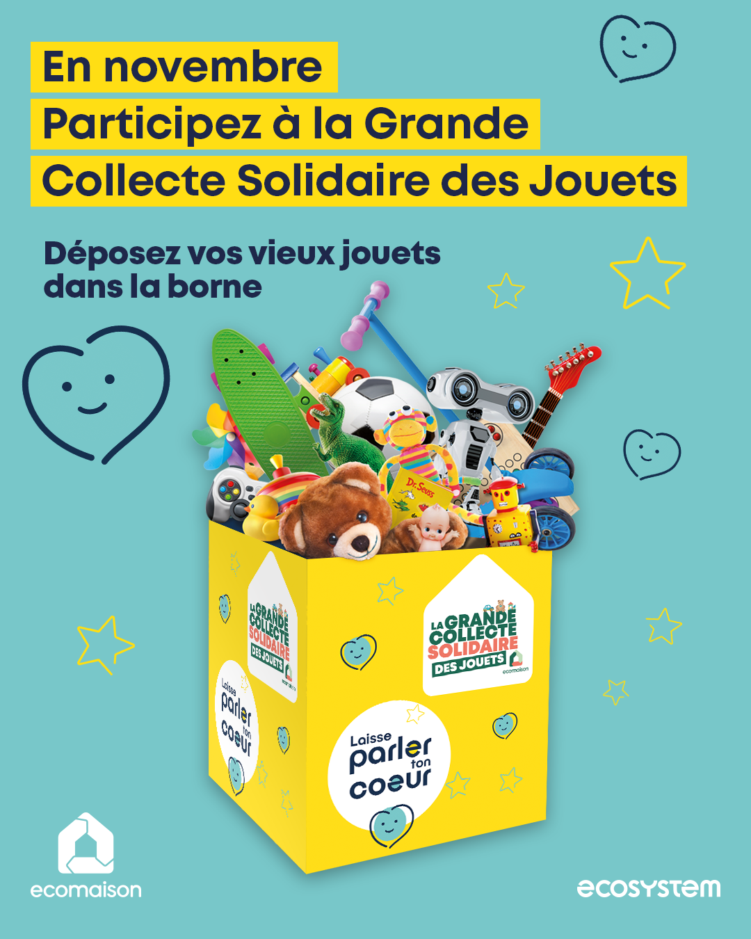 affiche collecte jouets 2025