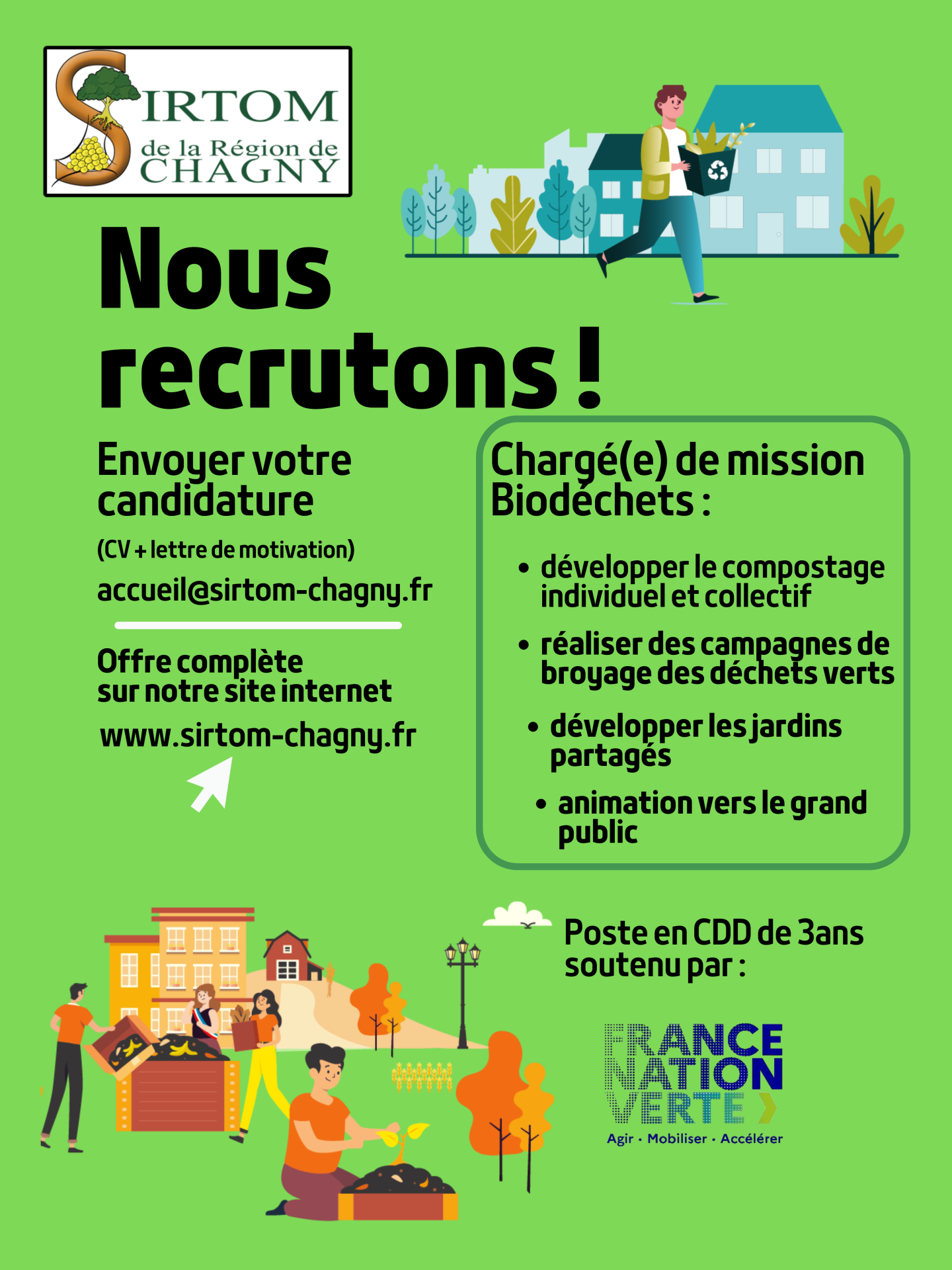 Affiche recrutement